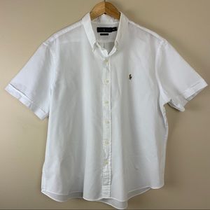 Ralph Lauren Men’s Short Sleeve Button Down XXL